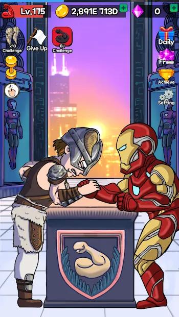 arm wrestling clicker mod apk for Free 