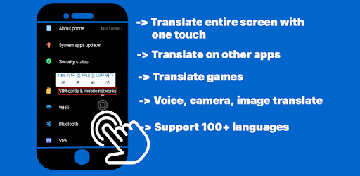 Thumbnail Tap Translate Screen