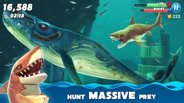 hungry shark mod apk free download