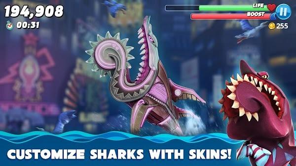 hungry shark mod apk latest version