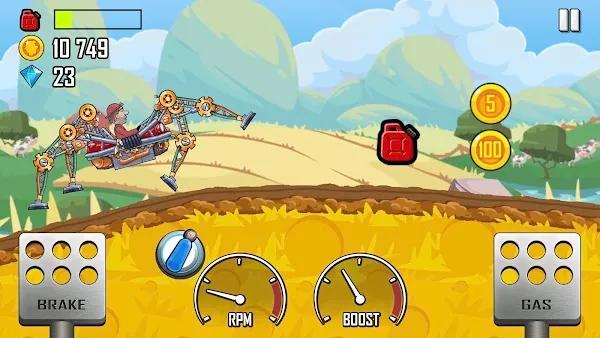 hill climb racing mod apk