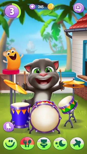 my talking tom 2 mod apk new version