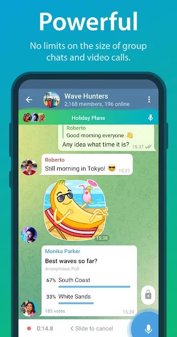 telegram mod apk new version