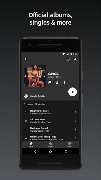 youtube music mod apk