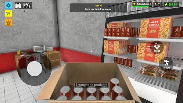 burger station simulator 3d mod apk