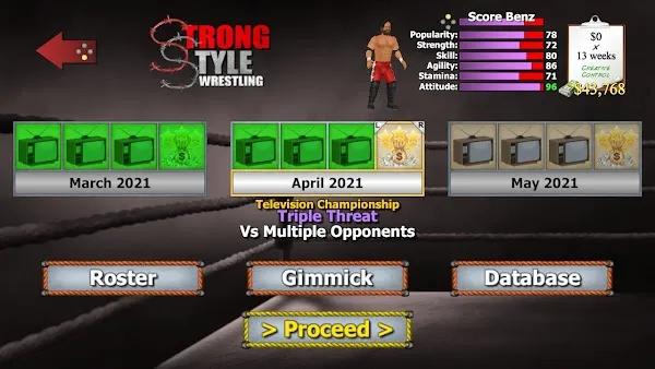 wrestling empire mod apk new version