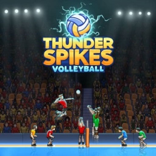 Thunder Spikes Volleyball