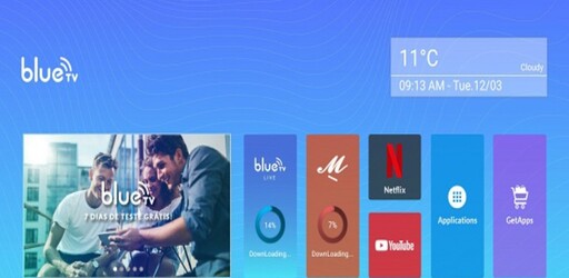 Thumbnail Blue TV
