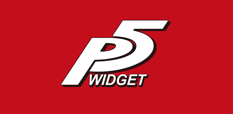 Thumbnail Persona 5 Widget