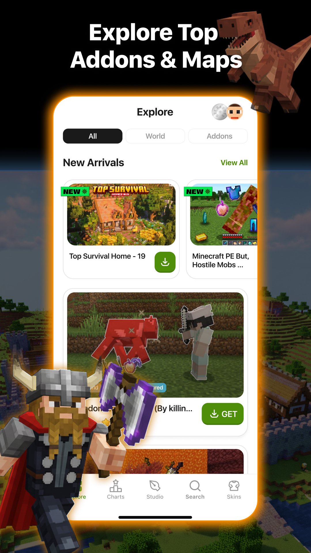 Addons for Minecraft PE screenshot 2