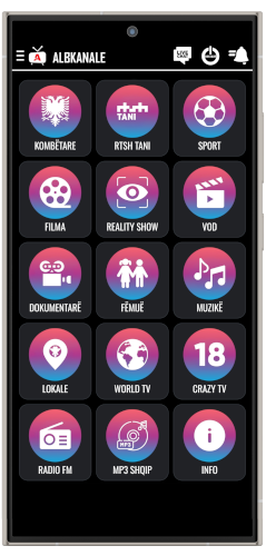 AlbKanale IPTV screenshot 2