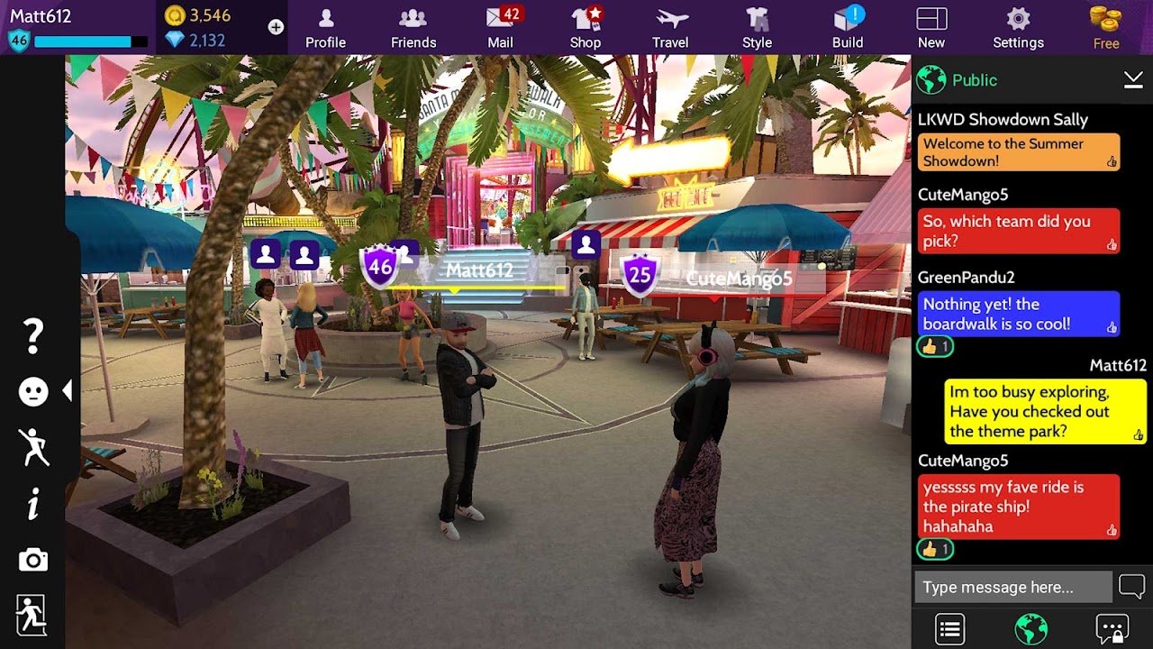 Avakin Life - 3D Virtual World screenshot 2