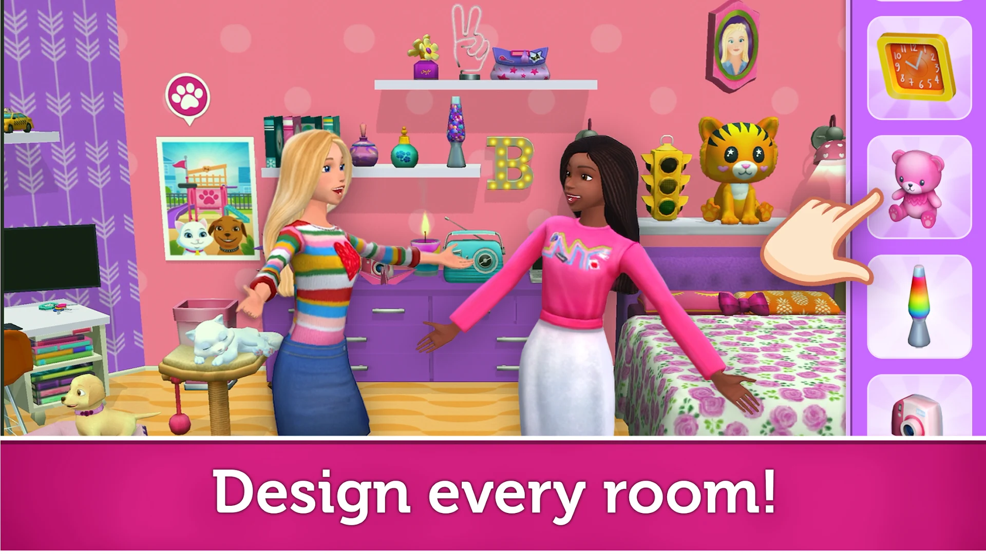 Barbie Dreamhouse Adventures Puzzle Party screenshot 2