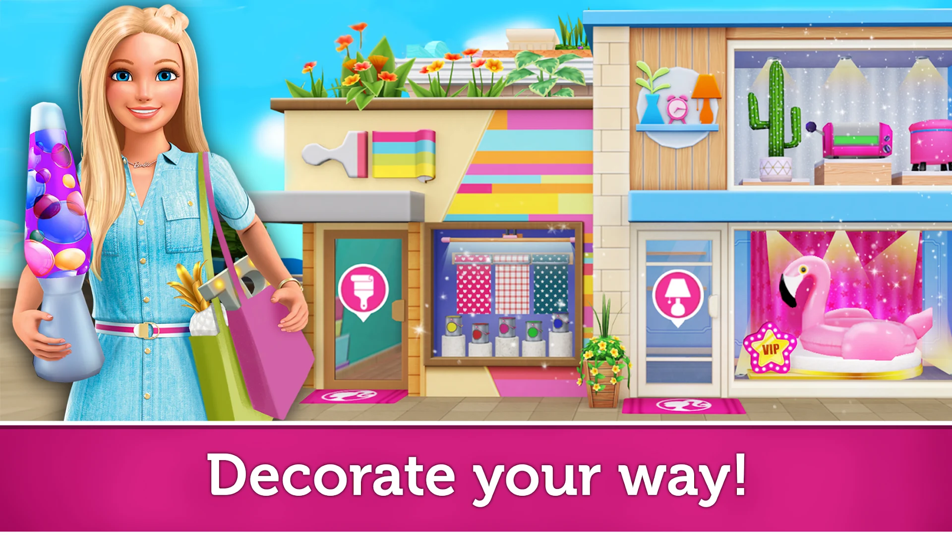 Barbie Dreamhouse Adventures Puzzle Party screenshot 3