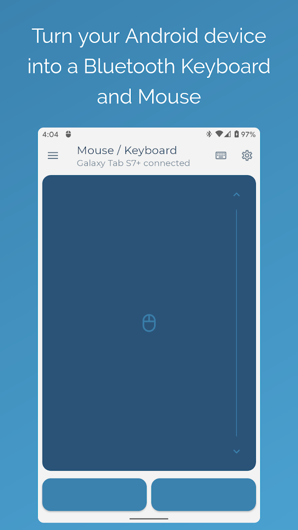 Serverless Bluetooth Keyboard & Mouse for PC/Phone screenshot 2