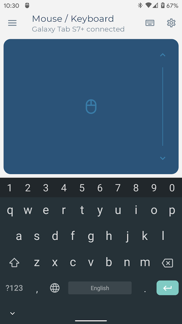 Serverless Bluetooth Keyboard & Mouse for PC/Phone screenshot 3