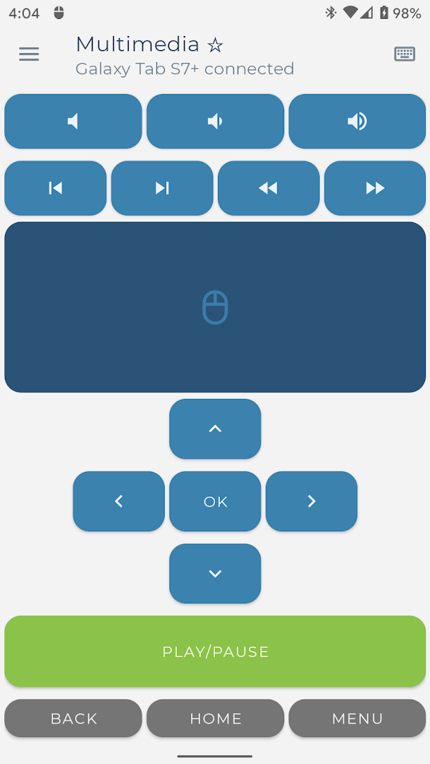 Serverless Bluetooth Keyboard & Mouse for PC/Phone screenshot 4