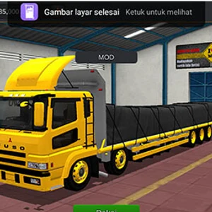 BUSSID 후소 시멘트 적재 트럭 MOD 다운로드 - icon