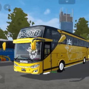 Download Mod Bussid Bus Scania Tronton Full Anim Terbaru - icon