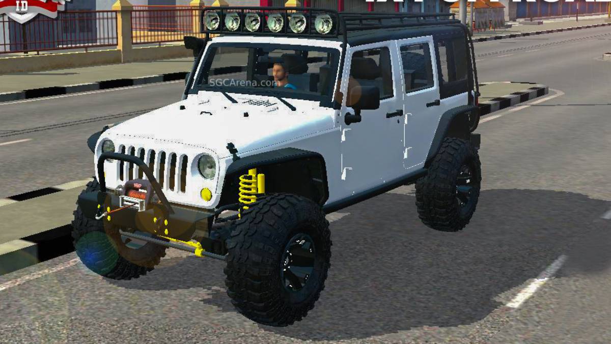 Jeep Wrangler Rubicon 4x4 Off-Road BUSSID Mod Free Download