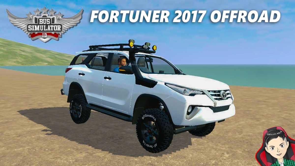 Toyota Fortuner 2017 Off-Road Custom BUSSID Mod Free Download