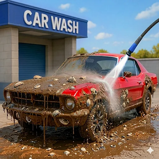 Car Wash Makeover Fixing Games APK v1.0.8 (Simulatore Autolavaggio e Riparazione) - icon