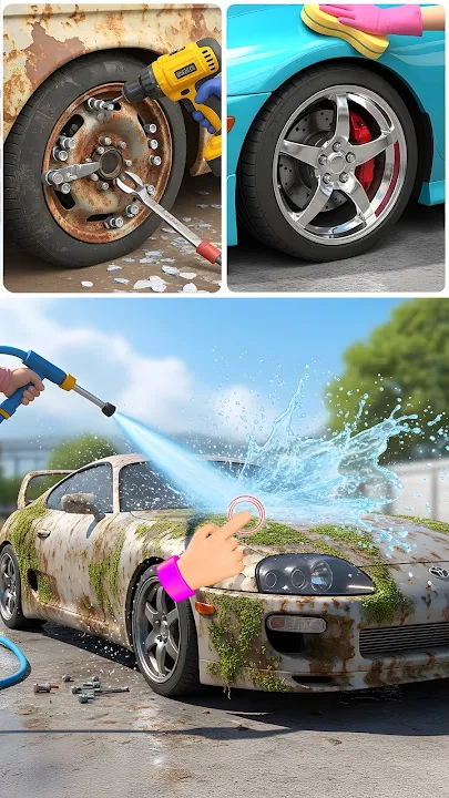 Car Wash Makeover Fixing Games screenshot 4