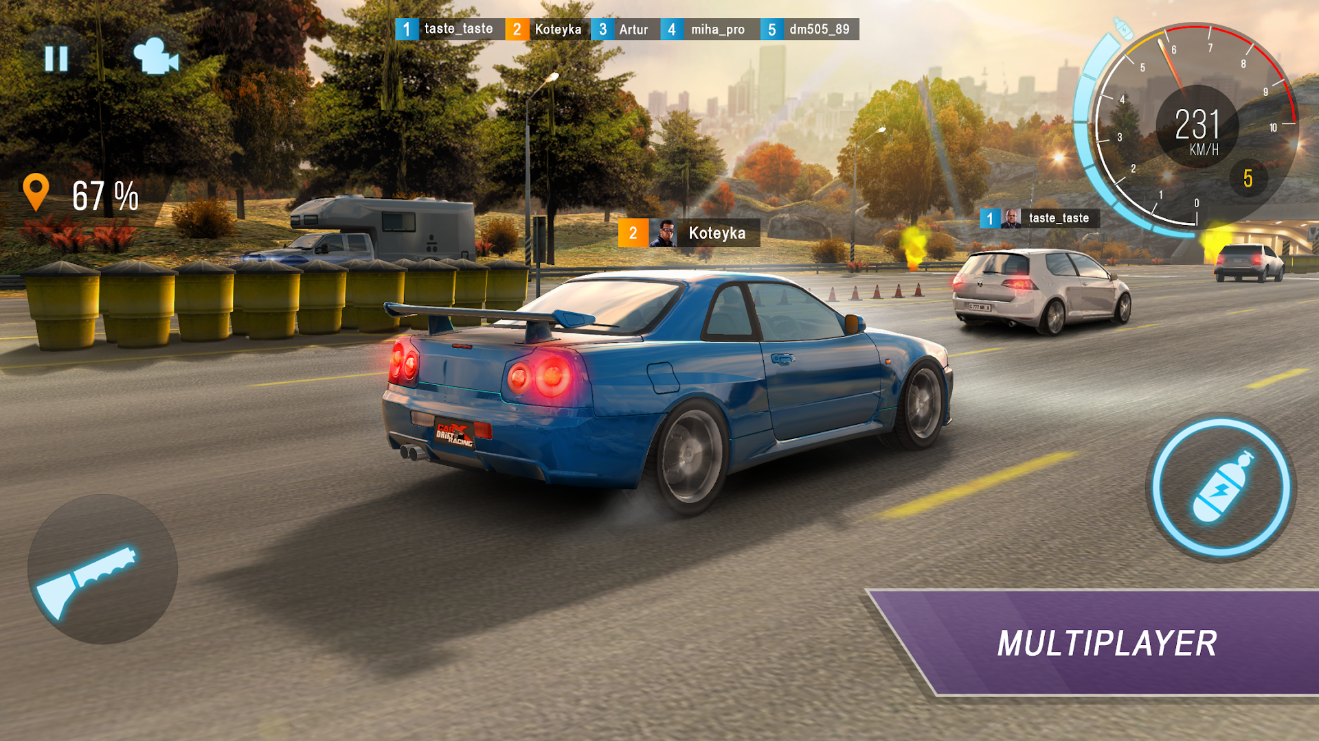 CarX Highway Racing High Speed Traffic screenshot 2