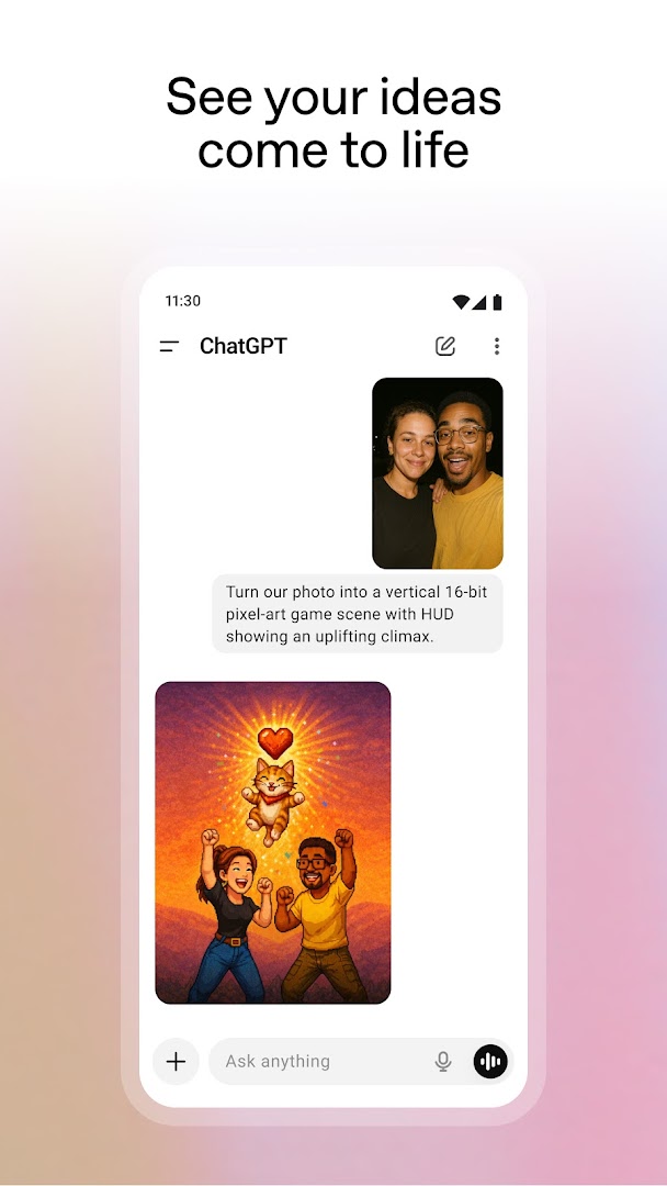 ChatGPT screenshot 1