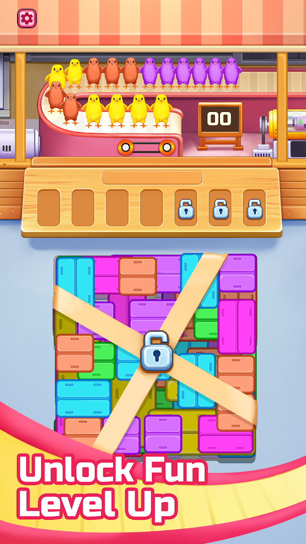 Chicks Jam Hatch Match Puzzle Challenge screenshot 4