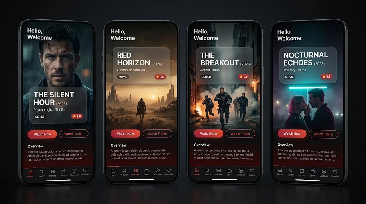 Cine VS MOD APK v1.0.8 (VIP Sbloccato / Mini Drama IA) Lettore video HD Cine VS con sottotitoli