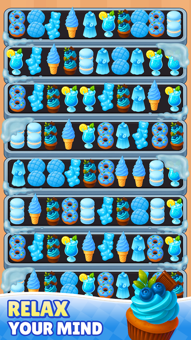 Grill Cooking Sort Challenge Match Puzzle screenshot 2