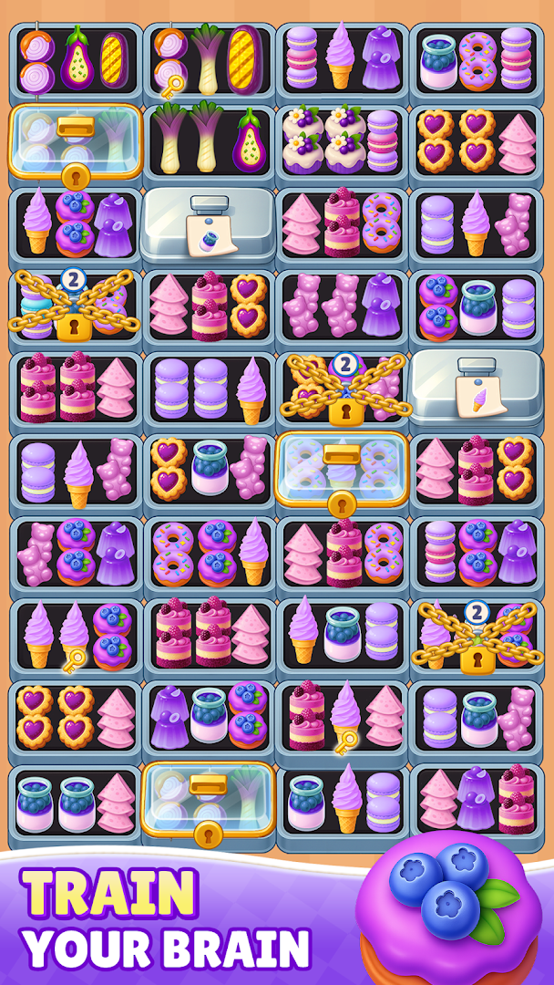 Grill Cooking Sort Challenge Match Puzzle screenshot 3