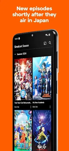Crunchyroll screenshot 3
