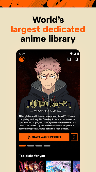 Crunchyroll APK v3.74.0 (Versão Oficial Gratuita) - thumbnail