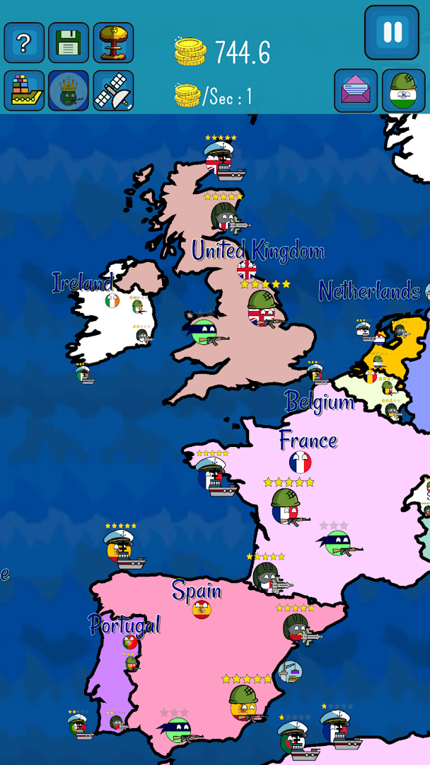 Conquer Countries screenshot 2