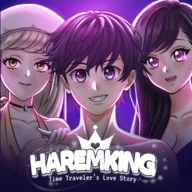 HaremKing - Waifu Dating Sim MOD APK v1.161 (Unlimited Currency) - icon