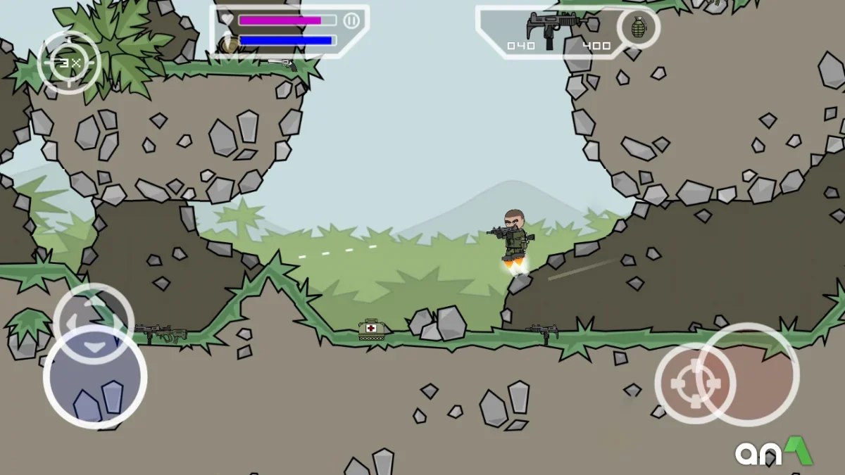 Mini Militia - War.io screenshot 3
