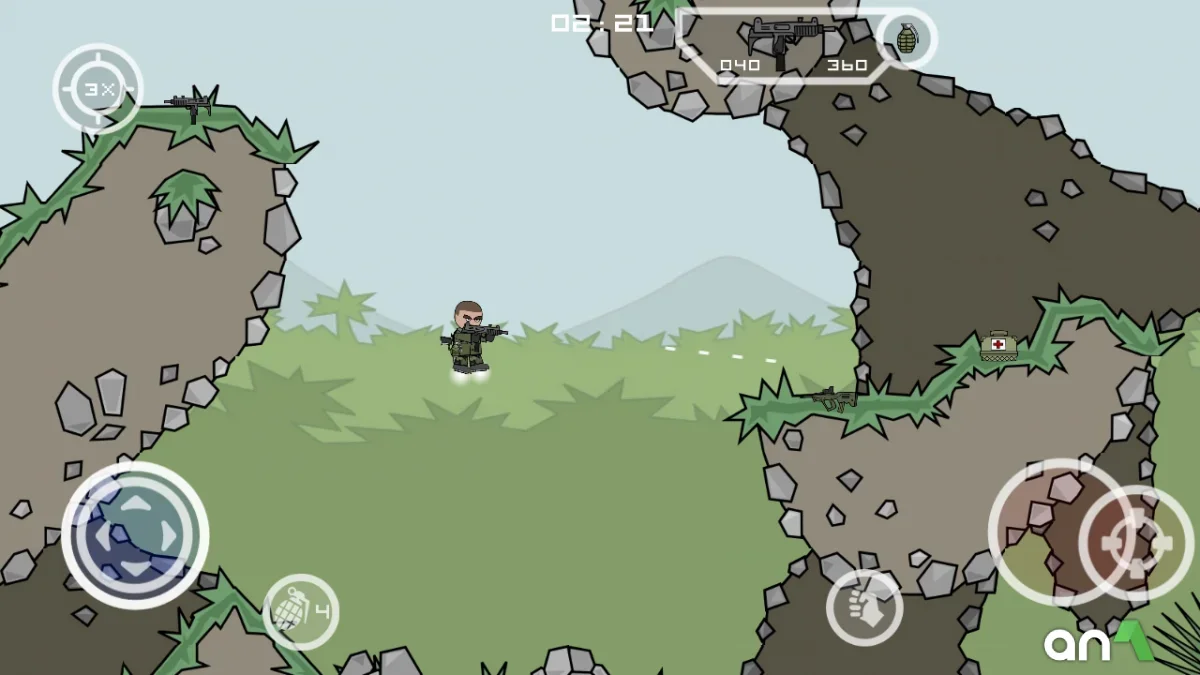 Mini Militia - War.io screenshot 2