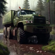 Muddy Truck Offroad Runner - icon
