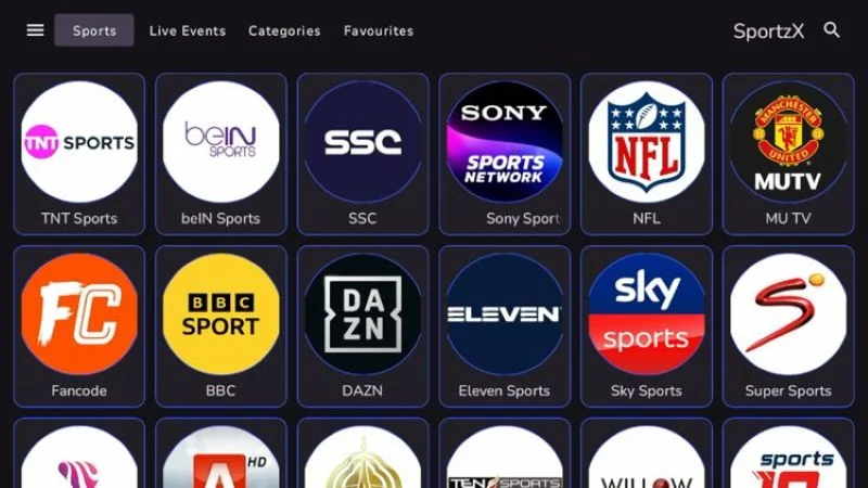 SportzX - TV Olahraga Langsung - thumbnail