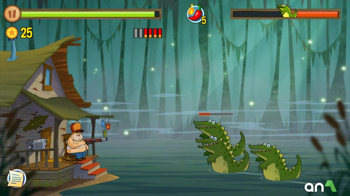 Swamp Attack screenshot 1
