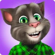 Talking Tom Cat 2 MOD APK (Много Денег) - background