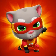 Talking Tom Hero Dash MOD APK v26.3.0.11539 - background