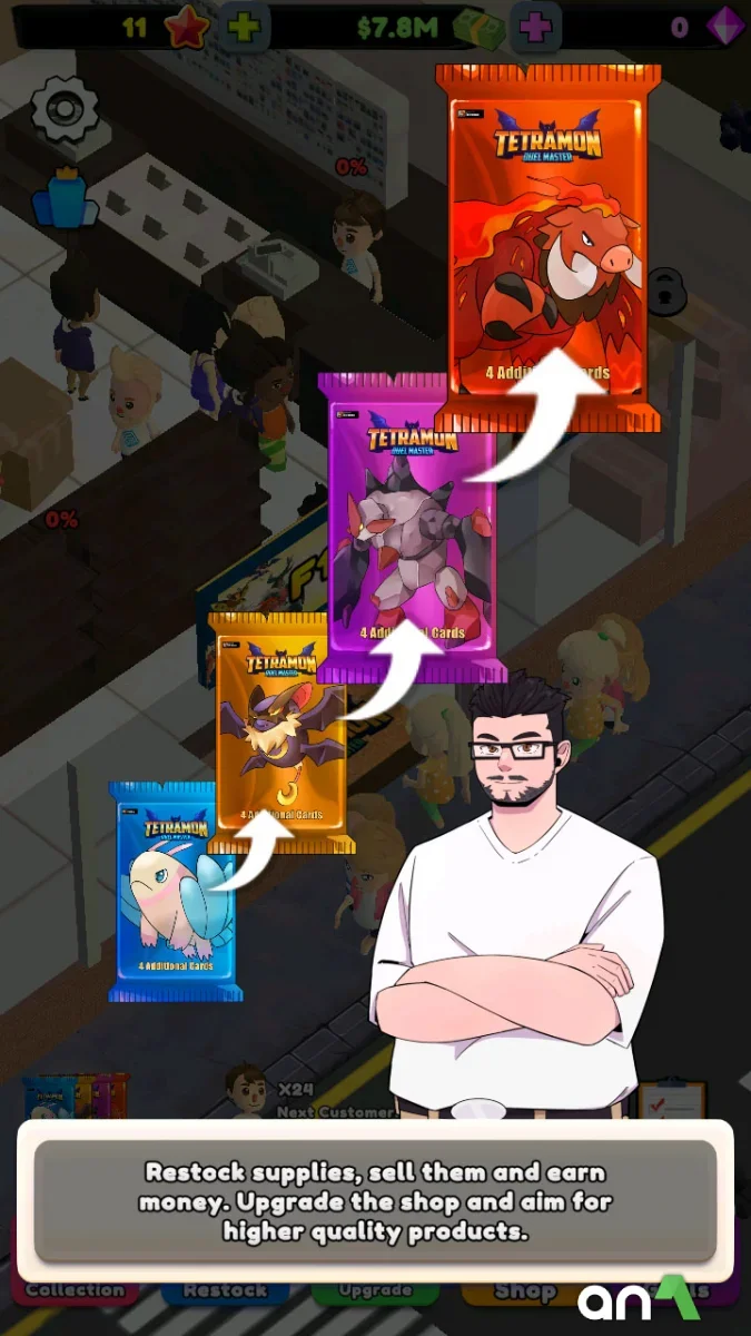TCG Card Shop Tycoon Simulator screenshot 3