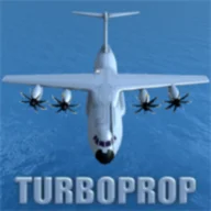 Turboprop Flight Simulator MOD APK v1.34.3 (Tout Débloqué) - icon