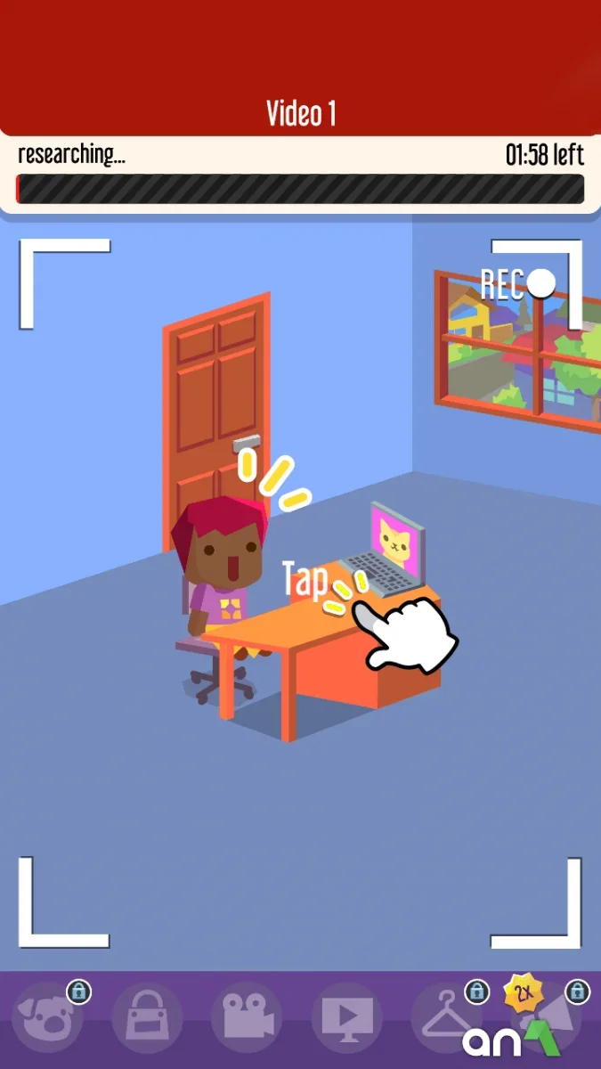 Vlogger Go Viral - Tuber Game screenshot 1