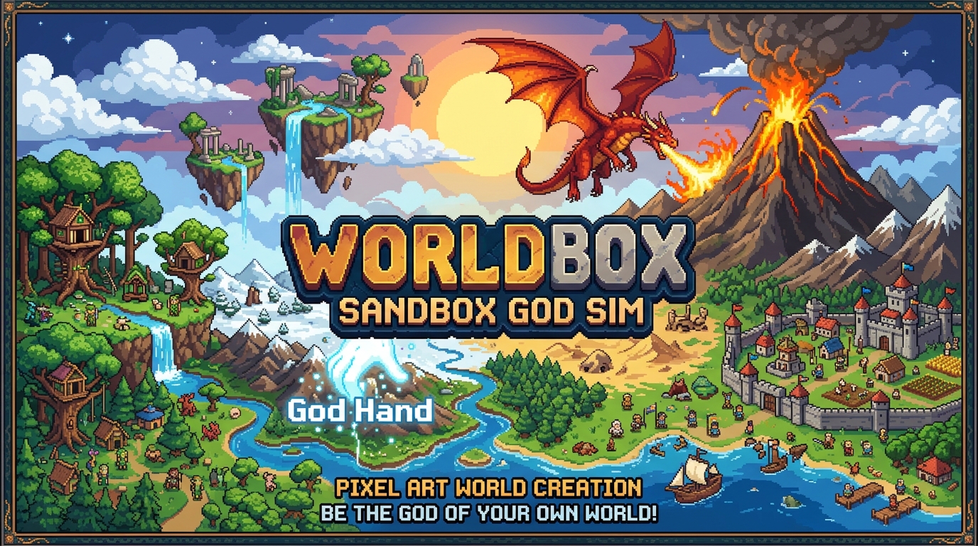 WorldBox MOD APK 0.22.21 (Premium Unlocked, All Powers) - thumbnail