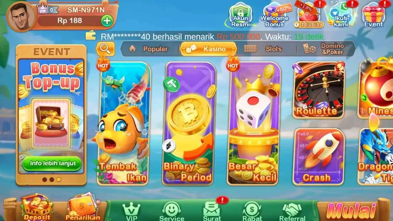 AAKASINO screenshot 1