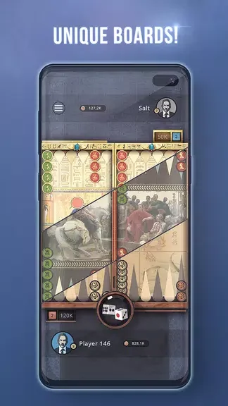 Backgammon online and offline screenshot 3